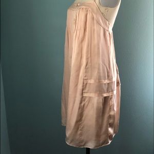 Banana Republic Silk Blush Pink Slip Dress